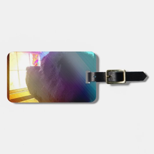 bagagelabel Newfoundland Dog (Voorkant horizontaal)