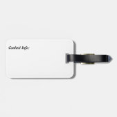 bagagelabel Newfoundland pups (Achterkant horizontaal)