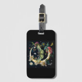 Bagagelabel - Night Papillon (Voorkant (verticaal))