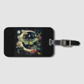 Bagagelabel - Night Papillon (Voorkant (horizontaal))