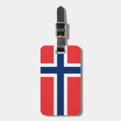 Bagagelabel Noorwegen (Voorkant verticaal)