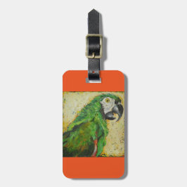 Bagagelabel of sleutelketen van rotten