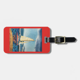 Bagagelabel of sleutelketen voor zeilboten