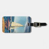 Bagagelabel of sleutelketen voor zeilboten (Voorkant horizontaal)