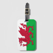 Bagagelabel onder Wales (Voorkant (verticaal))