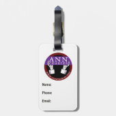 Bagagelabel opstartpunten (Achterkant verticaal)