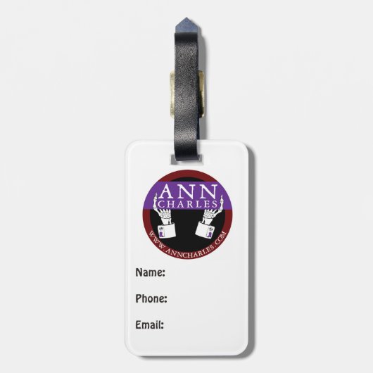 Bagagelabel opstartpunten (Achterkant verticaal)