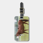 Bagagelabel/paarden Bagagelabel (Voorkant verticaal)