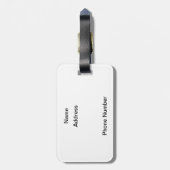 Bagagelabel palmbomen (Achterkant verticaal)