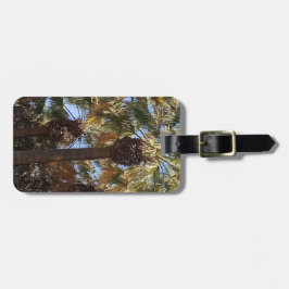 Bagagelabel palmbomen
