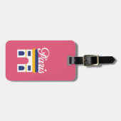 Bagagelabel Parijs (Voorkant horizontaal)