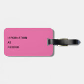 Bagagelabel Parijs Sparkles (Achterkant horizontaal)