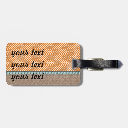 Bagagelabel Paris Bag (Achterkant horizontaal)