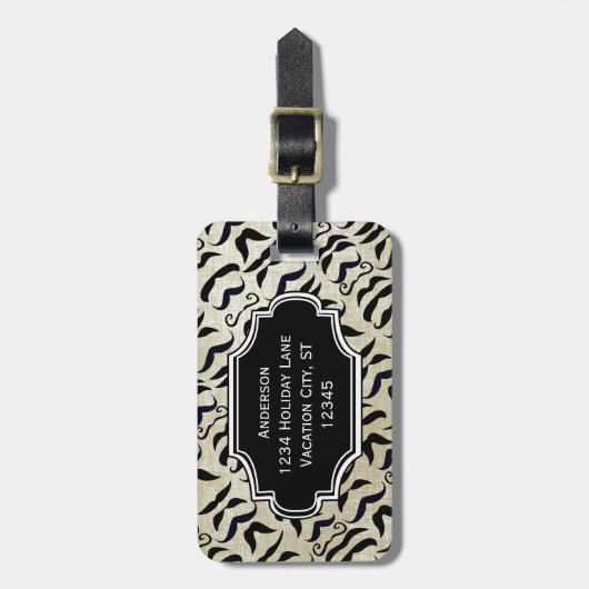 Bagagelabel Persoonlijk fotopatroon (Voorkant verticaal)