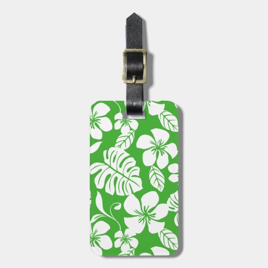 Bagagelabel PINK BIKINI (GRAS GROEN) (Voorkant verticaal)