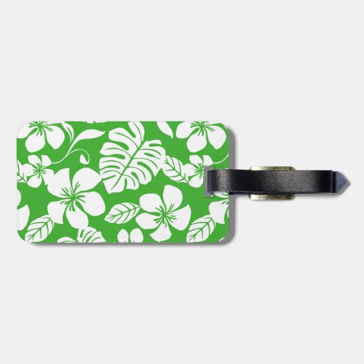 Bagagelabel PINK BIKINI (GRAS GROEN) (Achterkant horizontaal)