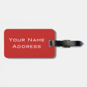 Bagagelabel Poolse Eagle (Achterkant horizontaal)