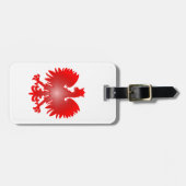 Bagagelabel Poolse Eagle (Voorkant horizontaal)