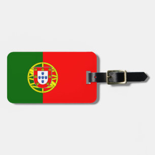 Bagagelabel Portugese vlag