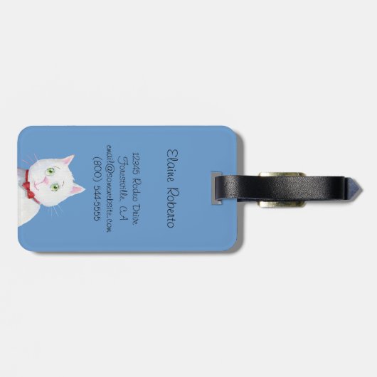 Bagagelabel Prinses (Achterkant horizontaal)