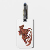 bagagelabel - Racing Hearts en Healing Springs (Achterkant verticaal)