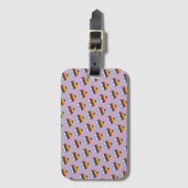 Bagagelabel Rainbow Heart Pattern (Voorkant (verticaal))