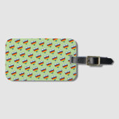 Bagagelabel Rainbow Heart Pattern (Voorkant (horizontaal))