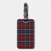 Bagagelabel Red en Blue Clan MacTavish Plays (Achterkant verticaal)