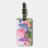 Bagagelabel Redoute Flowers (Voorkant verticaal)