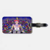 Bagagelabel Robot Butterfly (Achterkant horizontaal)