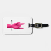 Bagagelabel - Rock On! (Voorkant horizontaal)