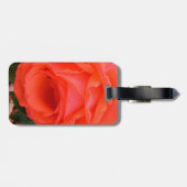 Bagagelabel rode rozenrood (Achterkant horizontaal)