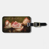 Bagagelabel Roos (Voorkant horizontaal)