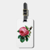 Bagagelabel Roos (Voorkant verticaal)