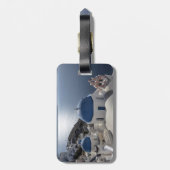 Bagagelabel Sanorini (Achterkant verticaal)