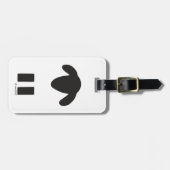 Bagagelabel schapen (Voorkant horizontaal)