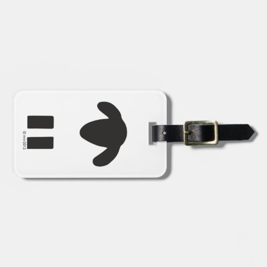 Bagagelabel schapen (Voorkant horizontaal)