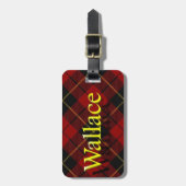 Bagagelabel Scottish Clan Wallace (Voorkant verticaal)