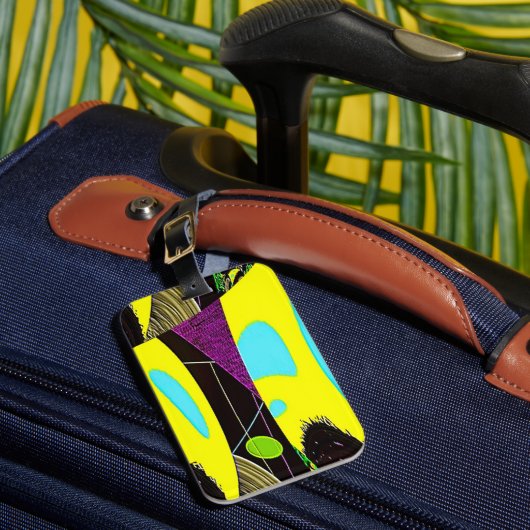 bagagelabel "Scrunchies" (met kaartsleuf) (Voorkant Insitu 1)