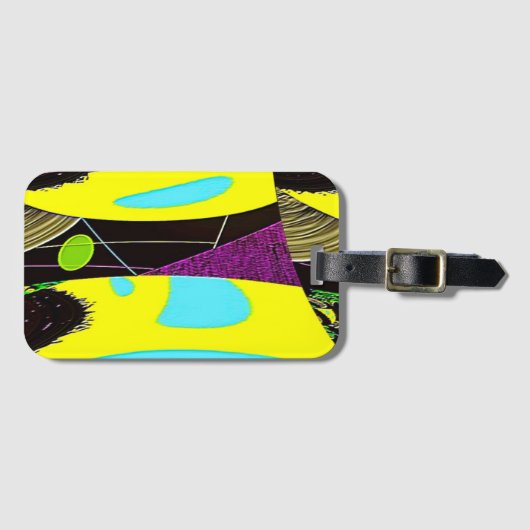 bagagelabel "Scrunchies" (met kaartsleuf) (Voorkant (horizontaal))