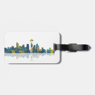 bagagelabel - Seattle Skyline