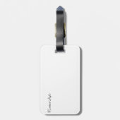 bagagelabel Shih Tzu (Achterkant verticaal)