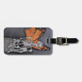 Bagagelabel Skelet Dag van de Dode Dekzak ID