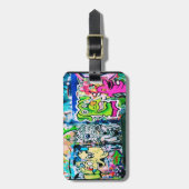 Bagagelabel Southbank Graffiti (Voorkant verticaal)