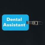 Bagagelabel tandheelkundig assistent<br><div class="desc">Dental Assistant-Bagagelabel van NC4Ever.com</div>