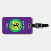 Bagagelabel - Tennisser - Gepersonaliseerd (Voorkant horizontaal)