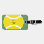Bagagelabel thema tennis (Voorkant horizontaal)