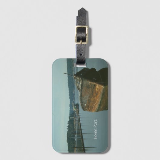 Bagagelabel - thuispoort (Voorkant (verticaal))