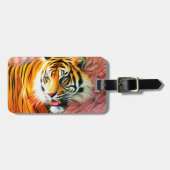 Bagagelabel Tiger (Voorkant horizontaal)