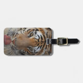 Bagagelabel Tiger Kisses (Voorkant horizontaal)